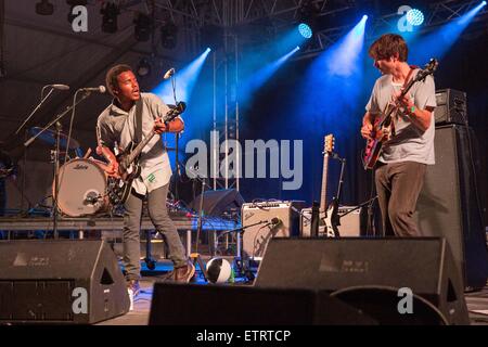 11 juin 2015 - Manchester, New York, États-Unis - Musicien BENJAMIN BOOKER il se produit sur la scène du Festival de Musique et Arts Bonnaroo Manchester, New Hampshire (crédit Image : © Daniel DeSlover/Zuma sur le fil) Banque D'Images