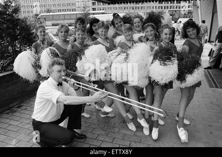 1988 Birmingham International Jazz and Blues Festival, artistes, photo-call, 1er juillet 1988. Banque D'Images