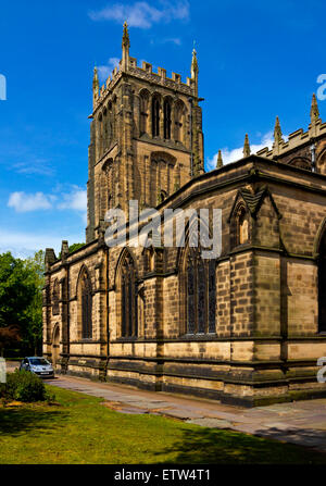 Tous les Saints de l'église Holy Trinity d'Angleterre église paroissiale dans la ville de Loughborough Leicestershire Angleterre UK Banque D'Images