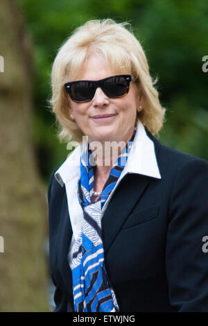 Downing Street, London, UK. 16 Juin, 2015. Ministre de la petite entreprise, de l'industrie et de l'entreprise Anna Soubry arrive au 10 Downing Street pour la réunion hebdomadaire du cabinet. Crédit : Paul Davey/Alamy Live News Banque D'Images