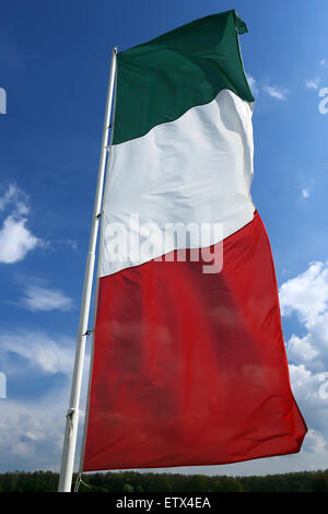 Berlin, Allemagne, le drapeau de l'Italie Banque D'Images
