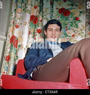 Singer Gene Pitney. Janvier 1968. Banque D'Images