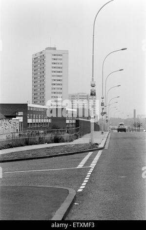 Ladywood, Birmingham, 13 août 1977. Élection partielle, qui aura lieu le 18 août 1977. Banque D'Images