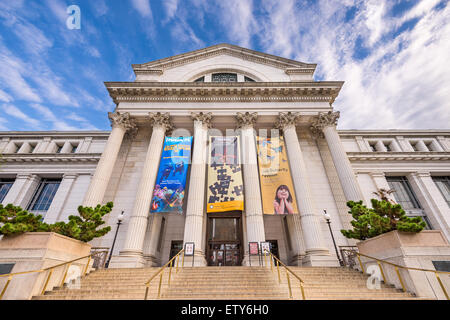 Le Musée National d'Histoire Naturelle à Washington DC. Banque D'Images