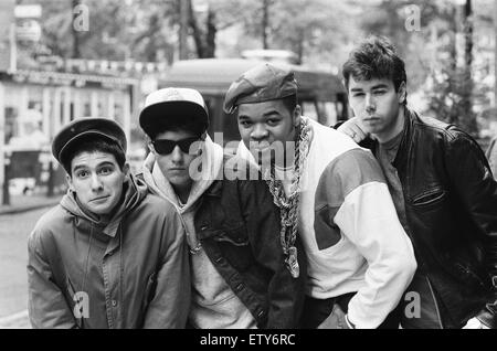 Les Beastie Boys à Amsterdam. 22 mai 1987. Banque D'Images