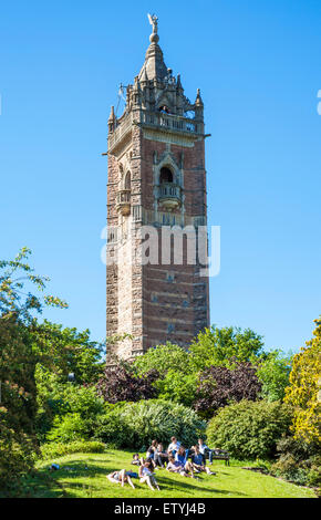 La tour Cabot Brandon Hill Bristol Avon England UK GB EU Europe Banque D'Images