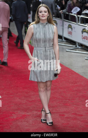 Jameson Empire Film Awards 2015 au Grosvenor House - Arrivées avec : Cara Theobold Où : London, Royaume-Uni Quand : 29 Mar 2015 C Banque D'Images