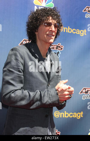 America's Got Talent 2015 Juges Photocall, avant une journée d'évaluer des lois au Kodak Theater avec : Howard Stern Où : Los Angeles, California, United States Quand : 08 Avr 2015 C Banque D'Images