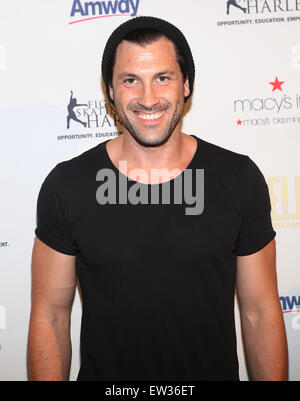 Le 10e Gala de patinage avec les étoiles - Arrivées comprend : Maksim Chmerkovskiy Où : New York City, United States Quand : 13 Jan 2015 C Banque D'Images