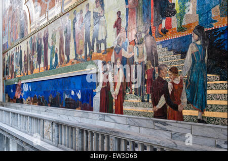 L'hôtel de ville (Radhus), Oslo, Norvège. Banque D'Images