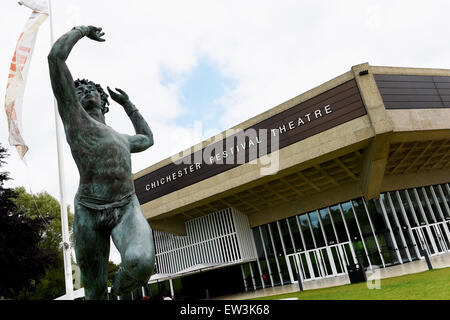 Le Chichester Festival Theatre West Sussex UK Banque D'Images