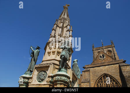 Le Mémorial de Digby en dehors de Abbaye de Sherborne, Dorset, Angleterre Banque D'Images