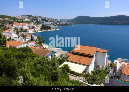 Seulement l'accès à la mer du pays, Neum, Bosnie-Herzégovine Banque D'Images