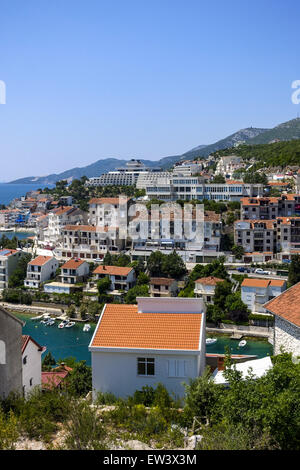 Seulement l'accès à la mer du pays, Neum, Bosnie-Herzégovine Banque D'Images