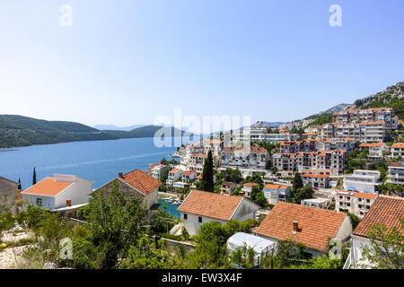 Seulement l'accès à la mer du pays, Neum, Bosnie-Herzégovine Banque D'Images