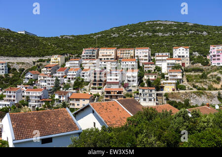 Seulement l'accès à la mer du pays, Neum, Bosnie-Herzégovine Banque D'Images