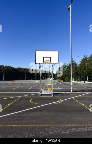Basket Ball net, près de Rijeka, Croatie Banque D'Images