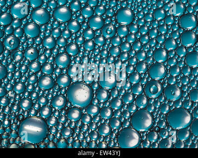 Bulles bleus Banque D'Images