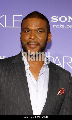 Tyler Perry au Los Angeles première de 'Sparkle' tenue à l'Grauman's Chinese Theatre à Hollywood le 16 août 2012. Banque D'Images