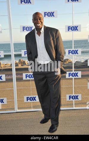 LOS ANGELES, CA - 5 août 2011 : Michael Clarke Duncan à la Fox TV Été 2011 All-Star party au restaurant Gladstones, Malibu. Banque D'Images