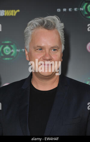 LOS ANGELES, CA - 15 juin 2011 : Tim Robbins lors de la première mondiale de son nouveau film 'Green Lantern' au Grauman's Chinese Theatre, à Hollywood. Banque D'Images