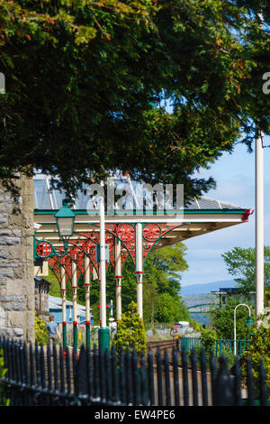 Gare la Grange Over Sands Banque D'Images