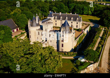 France, Maine et Loire(ministère), vallée de la Loire, le Château de Brézé Banque D'Images