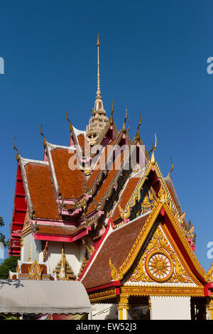 Derrière le temple Wat Burapharam, Surin, province de Surin, Isan, l'Isaan, Thaïlande Banque D'Images