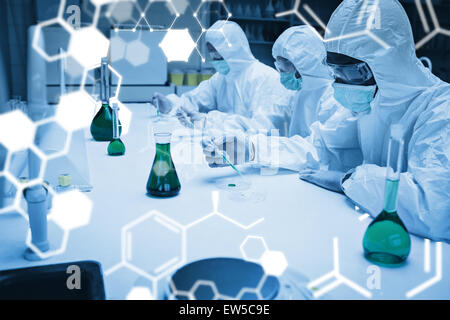 Image composite de la science graphic Banque D'Images