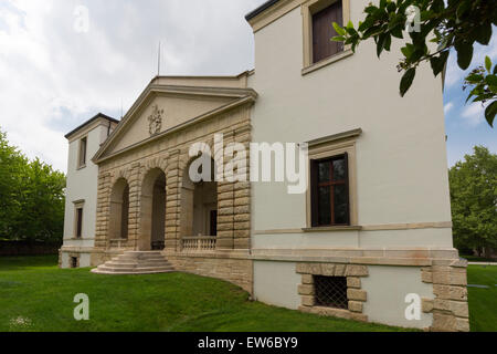 La Villa Pisani Bonetti est une villa patricienne conçue par Andrea Palladio, situé à Bagnolo, un hameau de la commune de Lonigo Banque D'Images