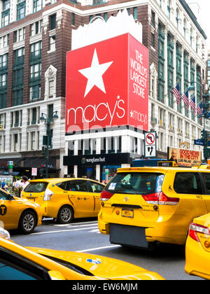 Macy's flagship store à Herald Square, NYC Banque D'Images