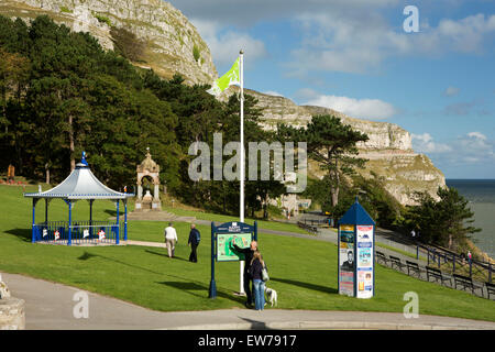 Royaume-uni, Pays de Galles, Conwy, Llandudno, Happy Valley parc public Banque D'Images