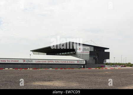 L'aspect du stade AJ Bell, Salford, autrefois connu sous le nom de Salford City Stadium. Banque D'Images