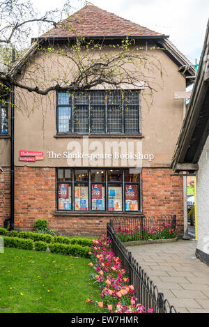 La librairie Shakespeare à Stratford upon Avon Banque D'Images