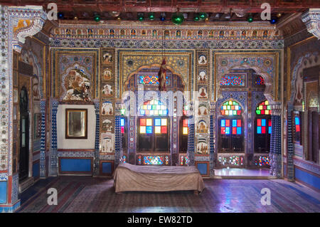 Prix à l'intérieur du fort de Mehrangarh de Jodhpur, Rajasthan, Inde. Banque D'Images