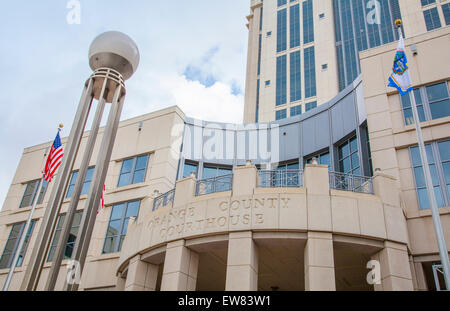 Orange County Courthouse bâtiment dans le centre-ville d'Orlando en Floride Banque D'Images