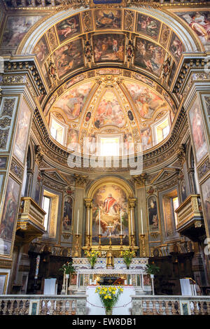L'église San Marcello al Corso à Rome Banque D'Images