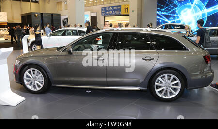 ISTANBUL, TURQUIE - 21 MAI 2015 : une Audi à Istanbul Autoshow 2015 Banque D'Images