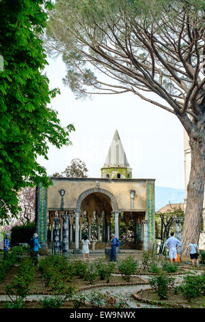 Villa Cimbrone, Ravello, Amalfi, Italie Banque D'Images