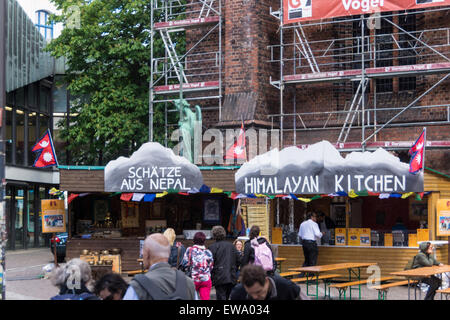 Kiel, Allemagne. 20ème Juin, 2015. Impressions de la première journée de la Kieler Woche 2015 Crédit : Björn Deutschmann/Alamy Live News Banque D'Images