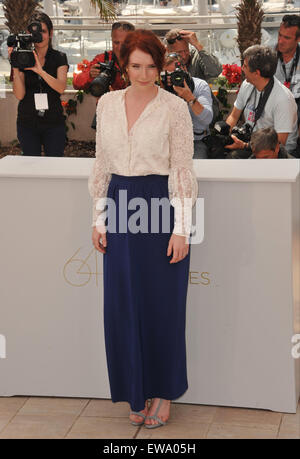 CANNES, FRANCE - 13 MAI 2011 : Bryce Dallas Howard au photocall pour son nouveau film 'Restless' en compétition au 64e Festival de Cannes. Banque D'Images