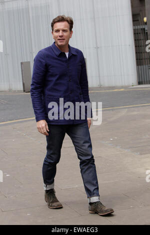 Edinburgh, Ecosse, Royaume-Uni. 21 Juin, 2015. Ewan McGregor est assistant à l'Edinburgh International Film Festival à promouvoir deux films présentés au festival, derniers jours dans le désert et poupée et Em. Crédit : Richard Dyson/Alamy Live News Banque D'Images