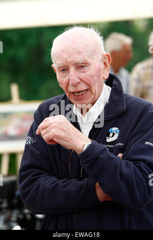 Hever Castle, Kent, UK. 21 Juin, 2015. L'ancien double champion du monde John Surtees célèbre la Fête des pères à Hever Castle dans le Kent 21.06.2015 Crédit : Theodore liasi/Alamy Live News Banque D'Images