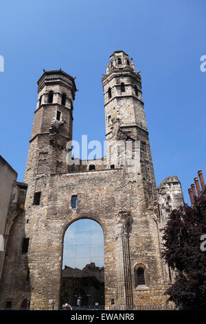 Ruines de la cathédrale de Macon en France Cathedrale le Vieux Saint-Vincent Banque D'Images