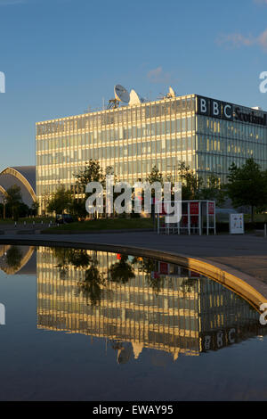 BBC Scotland, Pacific Quay, Glasgow. Banque D'Images