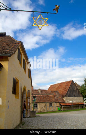 Brasserie à Bad Windsheim's musée en plein air Banque D'Images