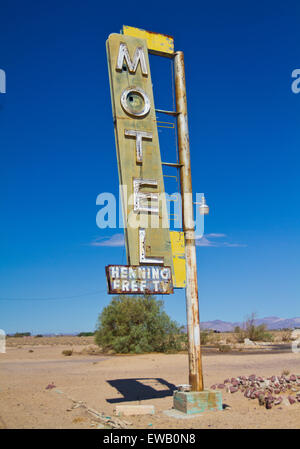 La mère des routes US Route 66 en Californie, Arizona et Nouveau Mexique Banque D'Images