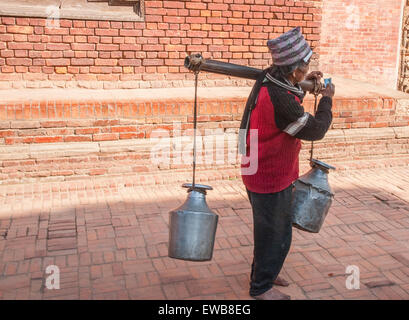 Patan, Népal (Kathmandu) Sub-Metropolitan Ville Durbar Square. Banque D'Images