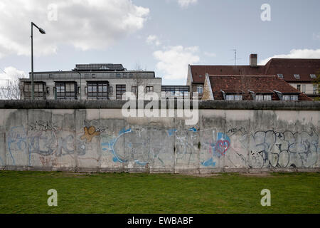 Mémorial du Mur de Berlin, Berlin, Allemagne Banque D'Images