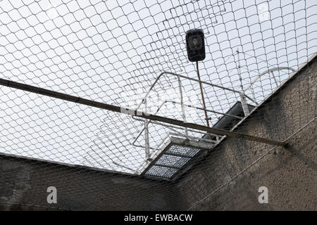 Détail, ancienne prison de la Stasi, Hohenschönhausen Memorial, Berlin, Allemagne Banque D'Images